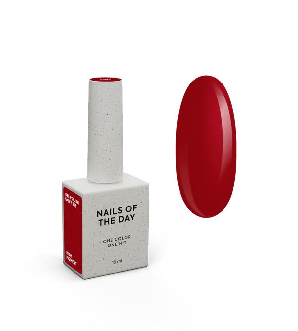 NAILSOFTHEDAY „Let’s Special Emily“ – sodriai raudonas gelinis nagų lakas 10 ml
