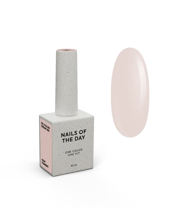 NAILSOFTHEDAY „Let’s Special Cream“ – kreminis gelinis nagų lakas 10 ml