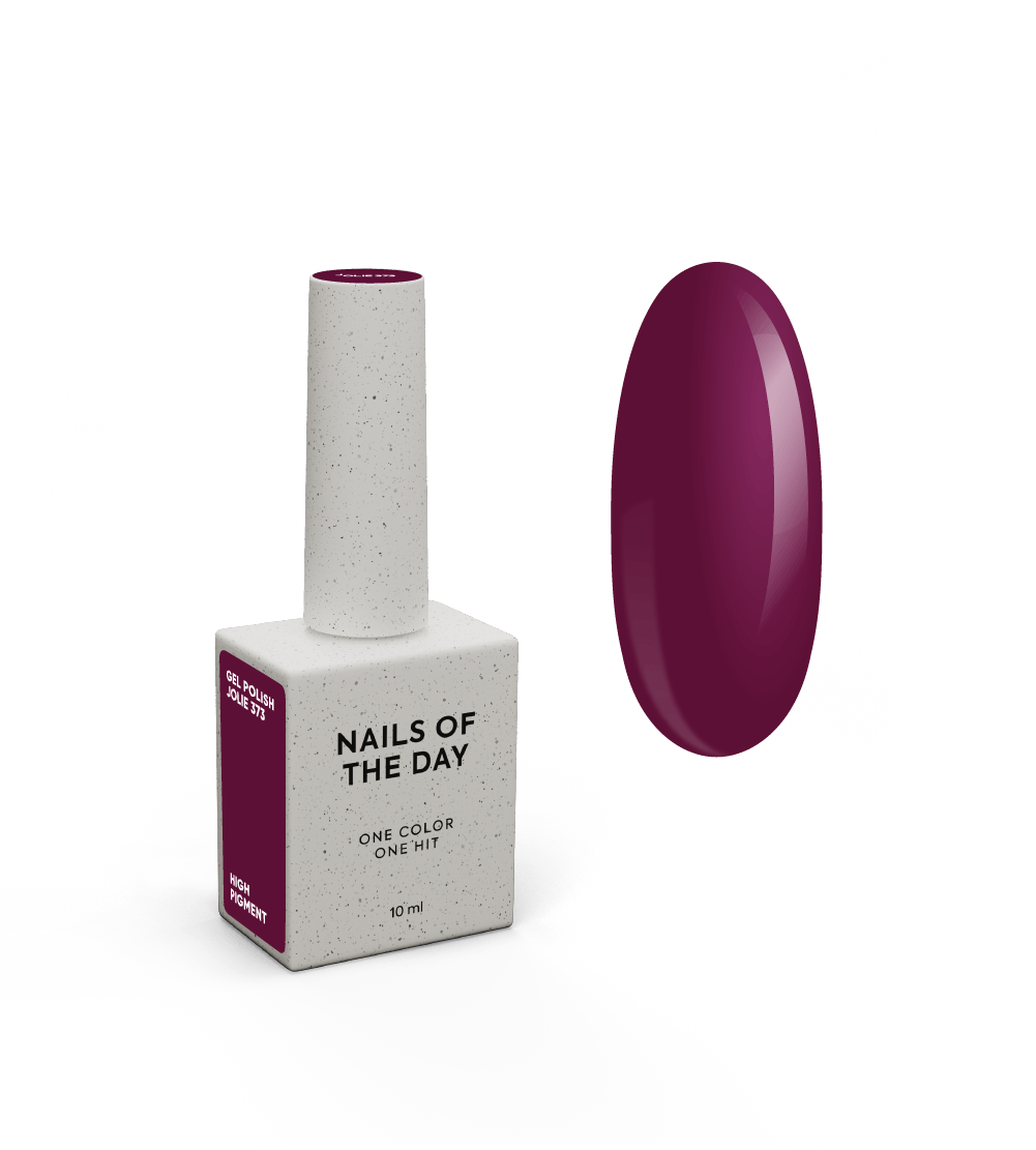 NAILSOFTHEDAY „Let’s Special Jolie“ – marsalos spalvos vieno gelinis nagų lakas 10 ml