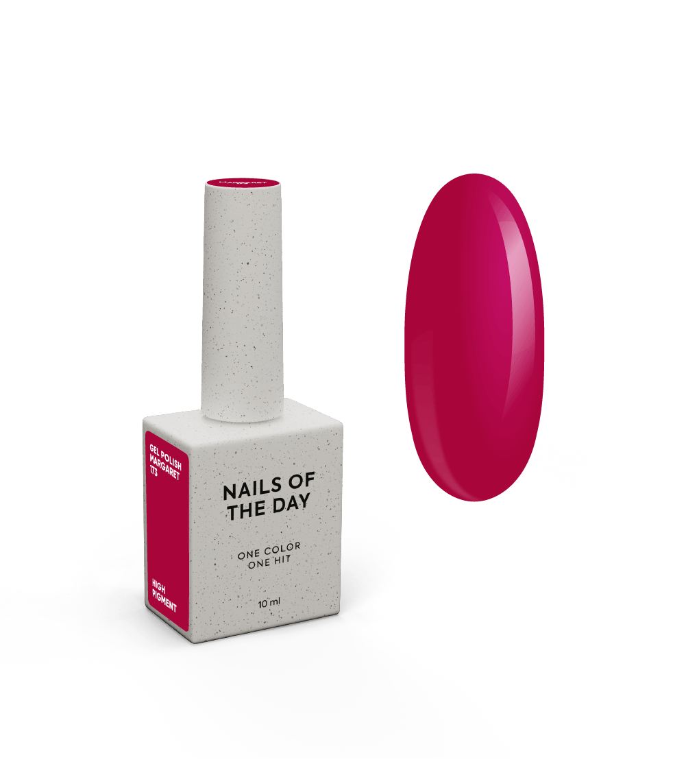 NAILSOFTHEDAY „Let’s Special Margaret“ – tamsios magentos spalvos gelinis nagų lakas 10 ml