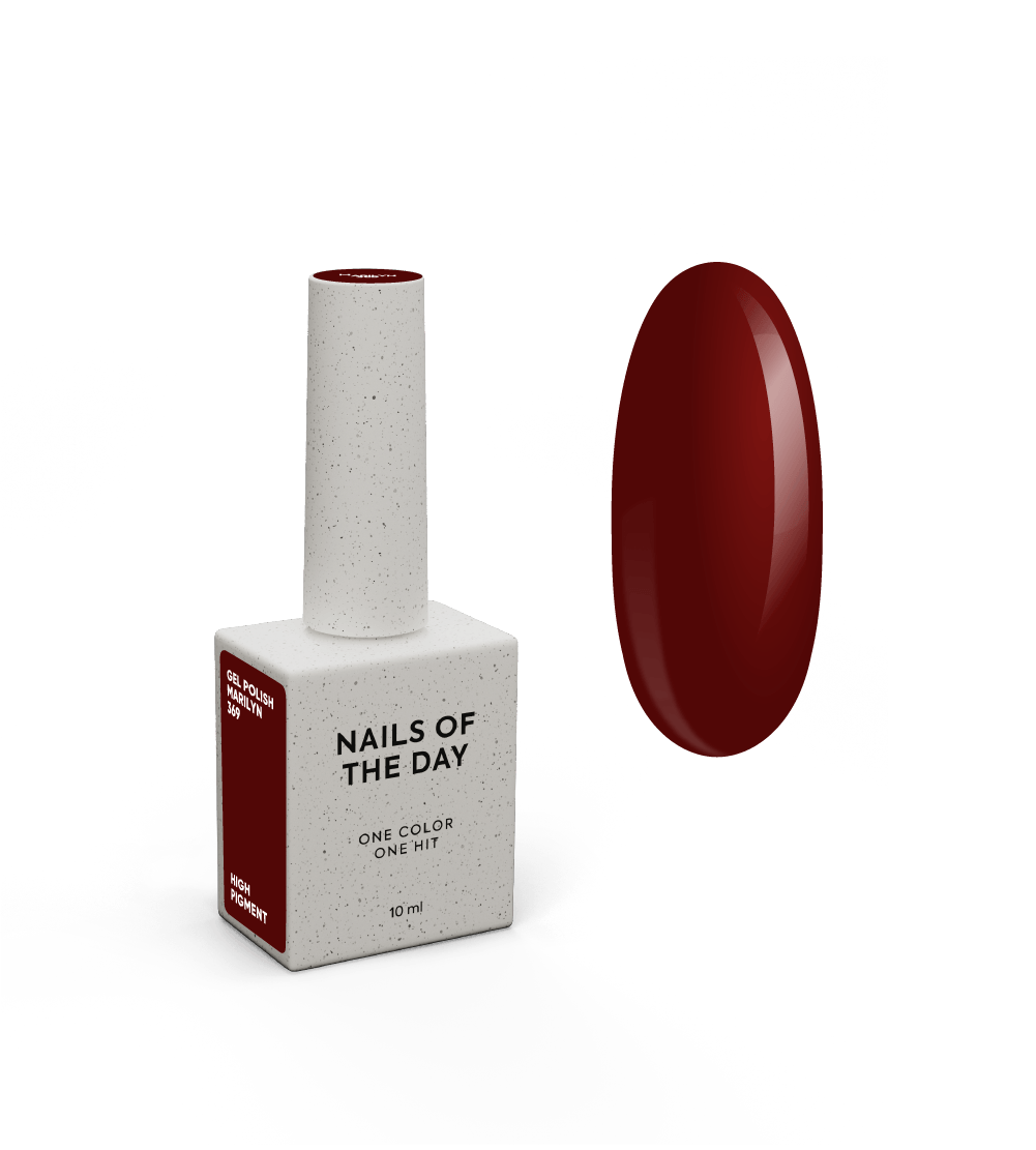 NAILSOFTHEDAY – kolekcija „Let’s Special Marilyn“: „Baked Blood“ gelinis nagų lakas 10 ml