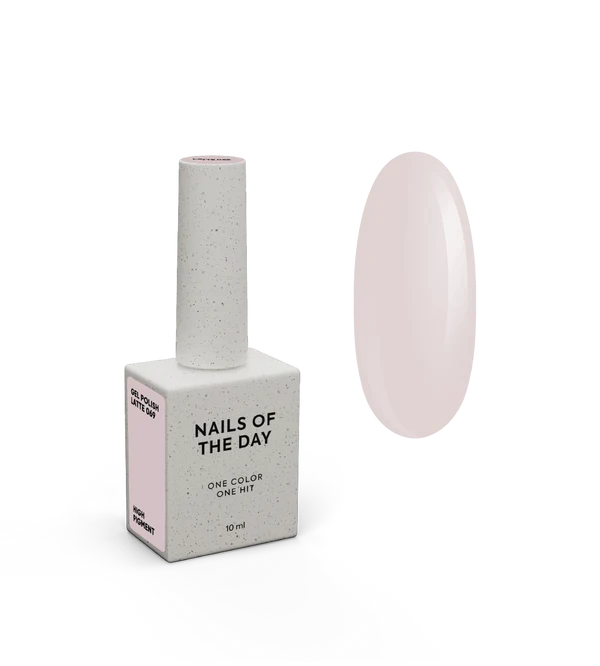 NAILSOFTHEDAY „Let’s Special Latte“ – smėlio–karamelės spalvos gelinis nagų lakas 10 ml