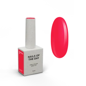NAILSOFTHEDAY „Gel Polish Watermelon-215“ – sodraus koralinio raudono atspalvio gelinis nagų lakas 10 ml