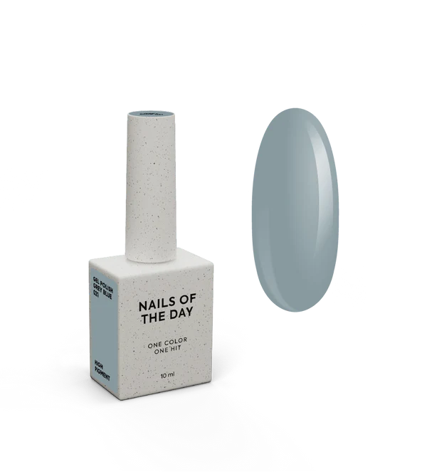 NAILSOFTHEDAY „Let’s Special Gray Blue“ – pilkai mėlynas gelinis nagų lakas 10 ml
