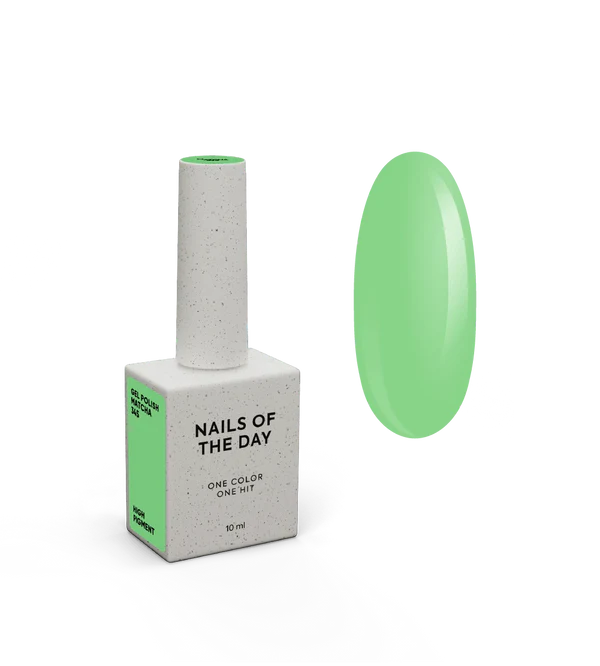 NAILSOFTHEDAY „Let’s Special Matcha“ – pistacijų spalvos gelinis nagų lakas 10 ml